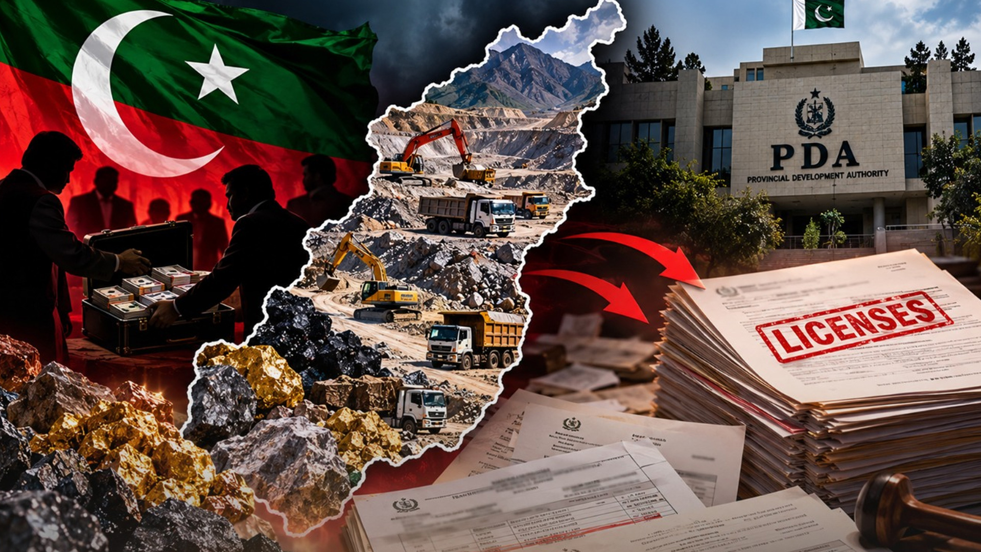 قومی وسائل کی لوٹ مار میں ملوث پی ٹی آئی کا خیبر پختونخوا کی معدنیات سے متعلق جھوٹا پروپیگنڈا بھی بے نقاب