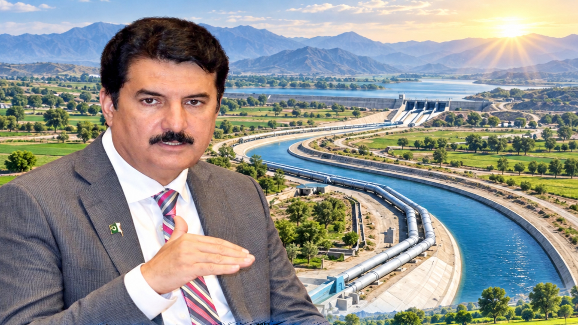 خیبر پختونخوا میں ’سبز انقلاب‘ کا سورج طلوع، گورنر فیصل کنڈی کا چشمہ کینال منصوبے پرعملی پیشرفت کا باقاعدہ اعلان