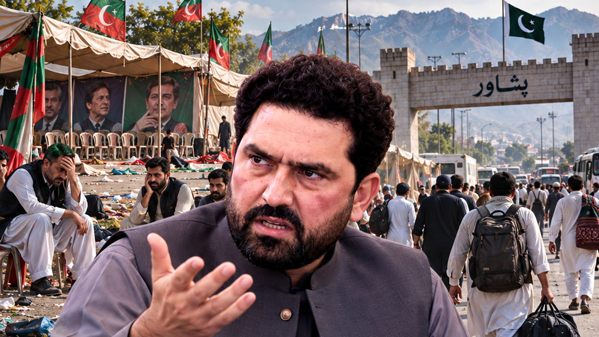 لانگ مارچ کی ہوا نکل گئی؟ شرکا گھروں کو لوٹنے لگے، قیادت میں بے چینی، سہیل آفریدی اراکین اسمبلی پر برہم