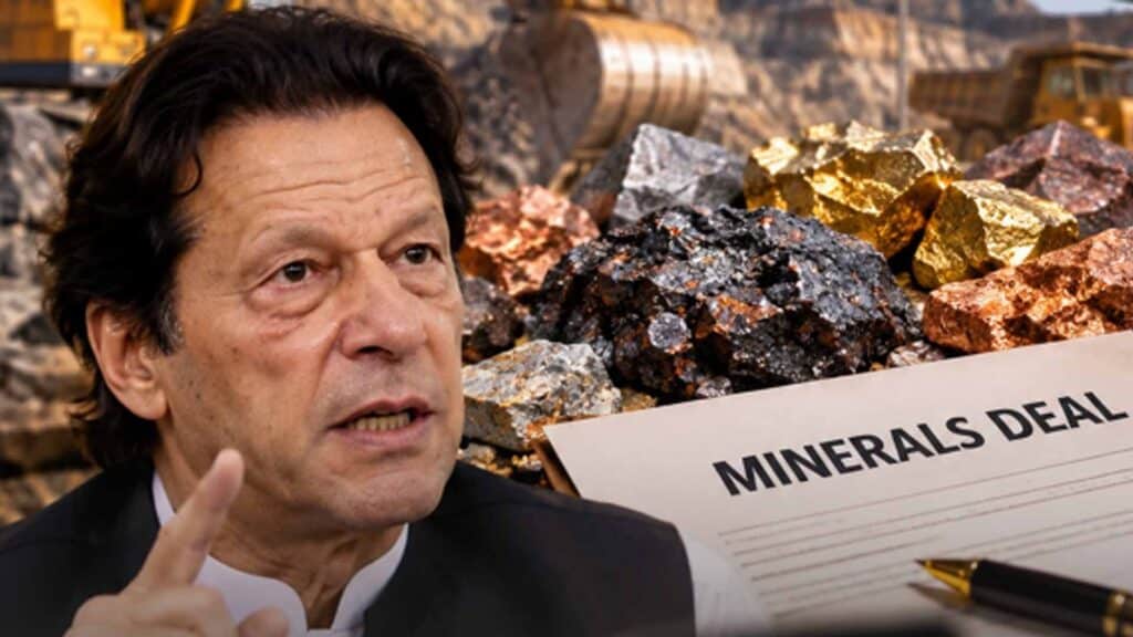 معدنیات پر چیخنے والی پی ٹی آئی کا اپنا لیڈرامریکہ کو معدنیات بیچتارہا،ویڈیو سوشل میڈیا پر پھر وائرل