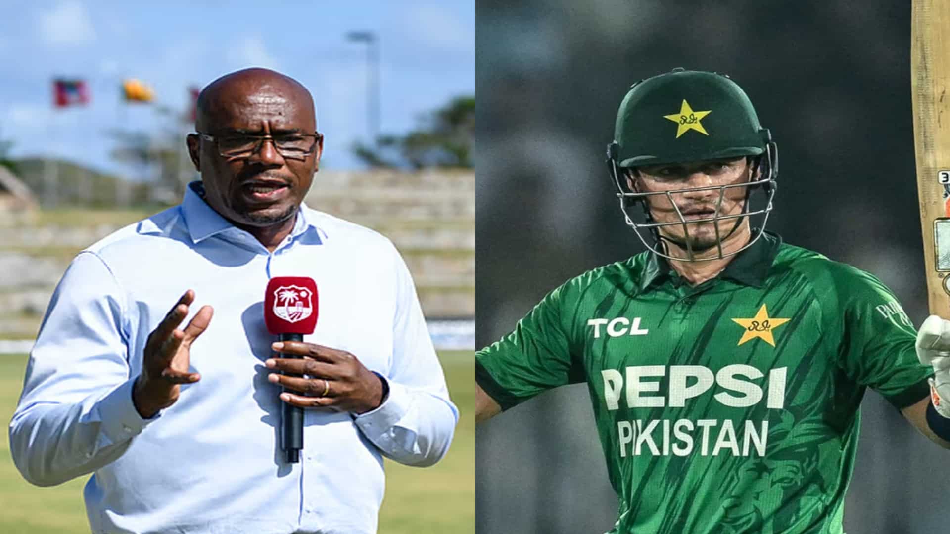 معاذ صداقت کی دھواں دار بیٹنگ کے چرچے، ایان بشپ بھی معترف، ’360 ڈگری بیٹر‘ قرار دے دیا