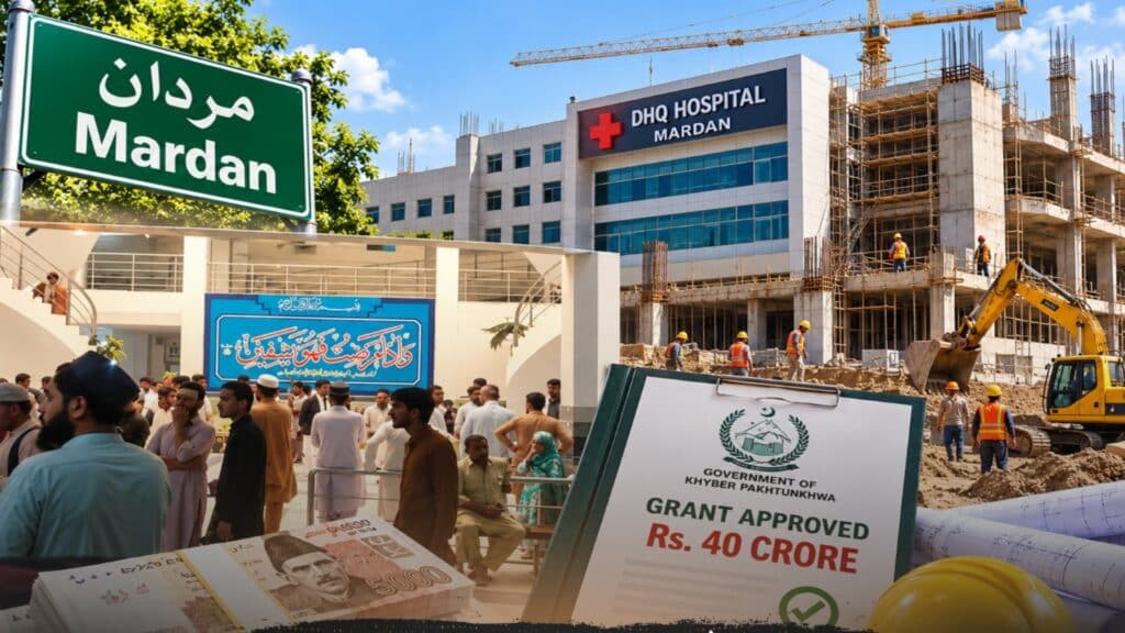 پی ٹی آئی کے 13 سالہ غفلت کے دور کا خاتمہ، مردان ڈی ایچ کیو ہسپتال کی زیر التواعمارت کیلئے 40 کروڑ منظور، تکمیل کی راہ ہموار