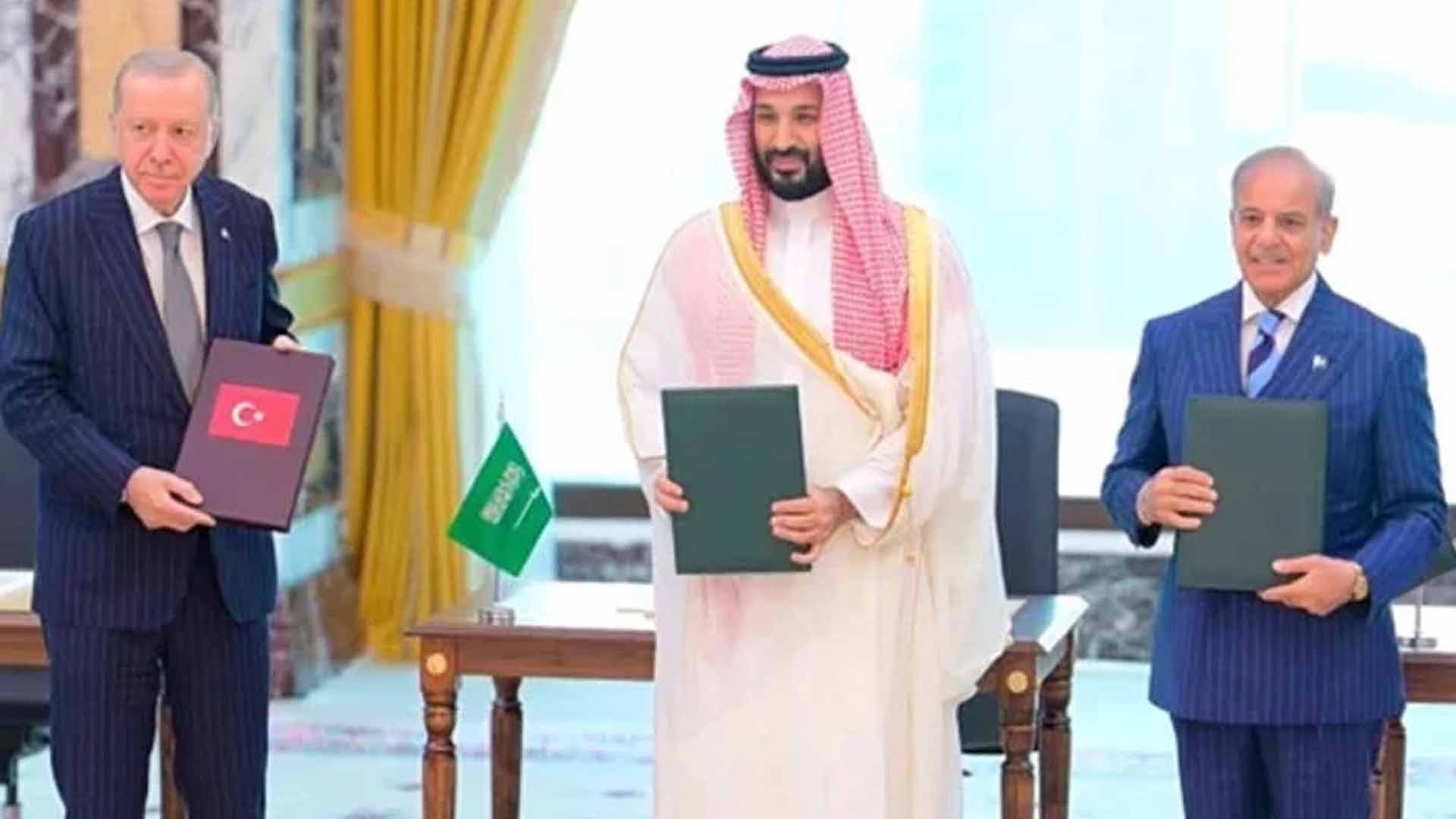 دس سال تک اتحاد سے علیحدگی ممکن نہیں،مکہ دفاعی معاہدے کی اہم شرائط سامنے آگئیں