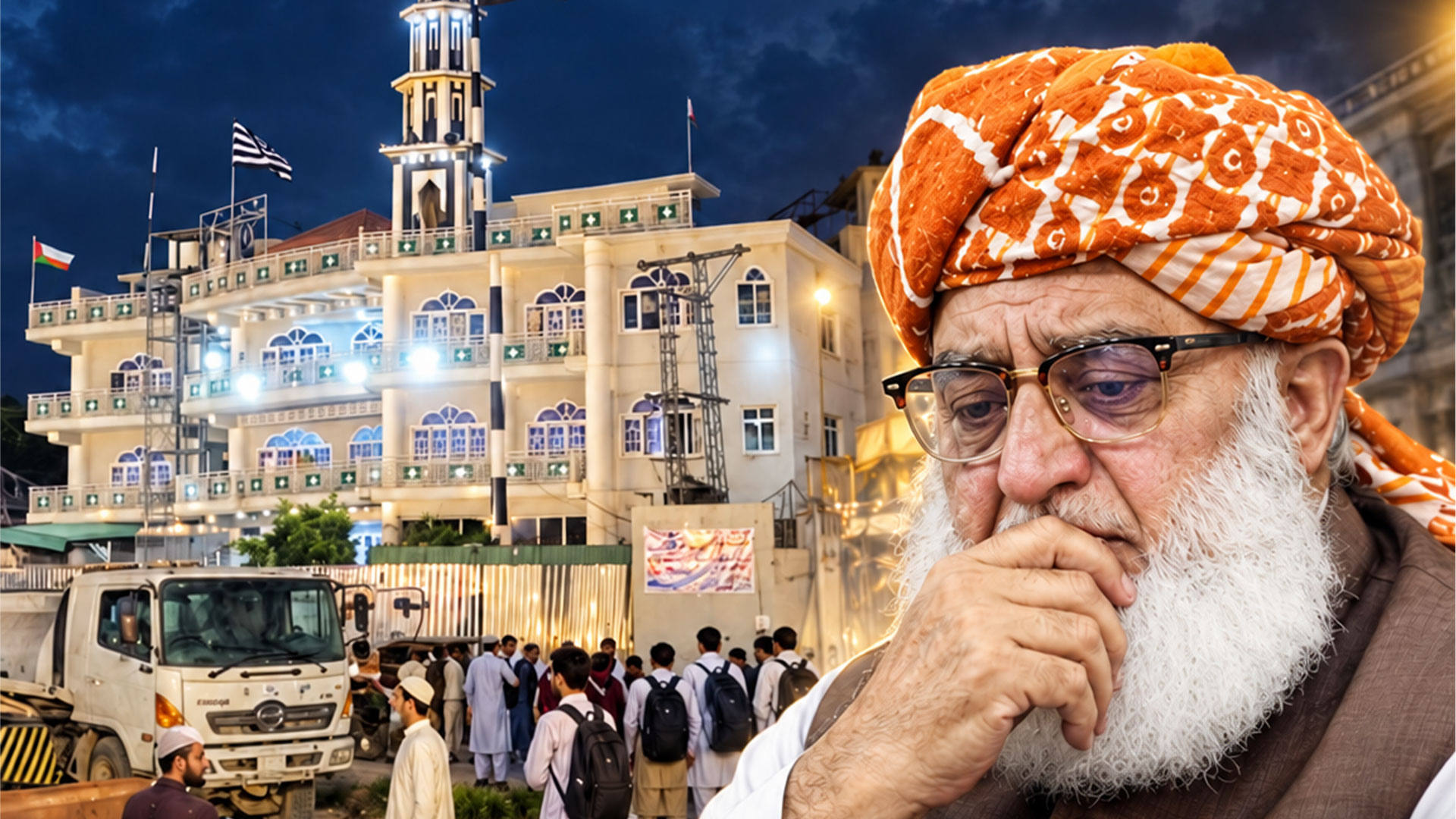 فضل الرحمان کے قانون اور اصولوں کے جھوٹے دعوے بے نقاب، جے یو آئی کے اپنے مرکزی دفتر پر تجاوزات کی نشاندہی،کارروائی سے بچانے کیلئے طالب علموں کو ڈھال بنا لیا