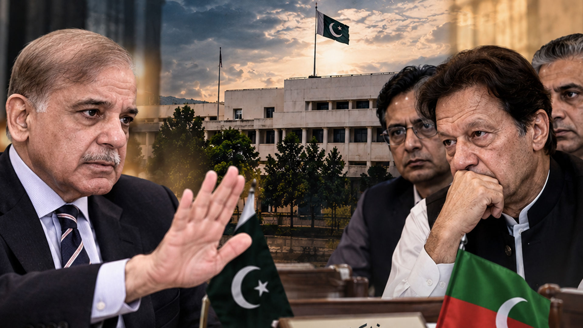 حکومت کا پی ٹی آئی سے مذاکرات کے لیے ایمرجنسی واپس لینے کی شرط ماننے سے انکار