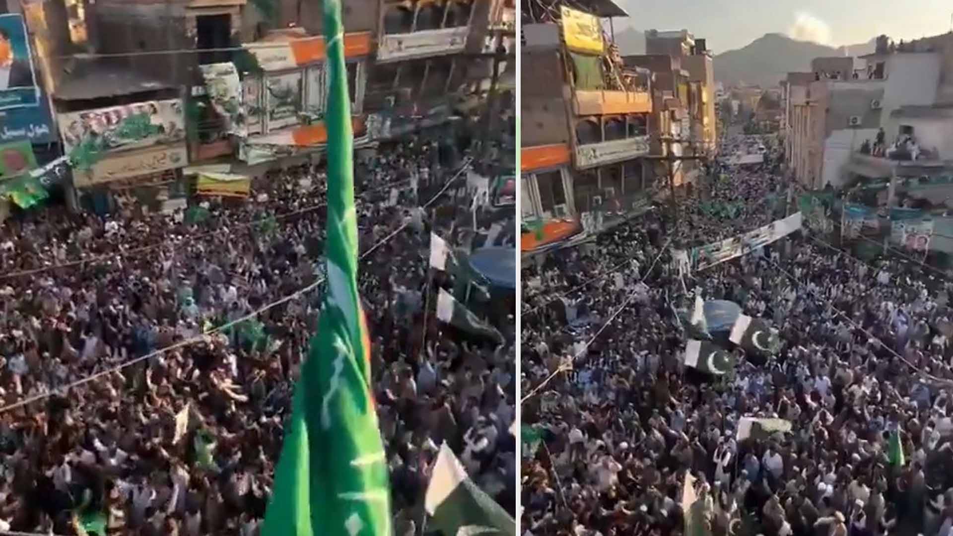 عوامی فیصلہ، انتشار مسترد! سوات میں ن لیگ کے جلسے میں بڑا اجتماع