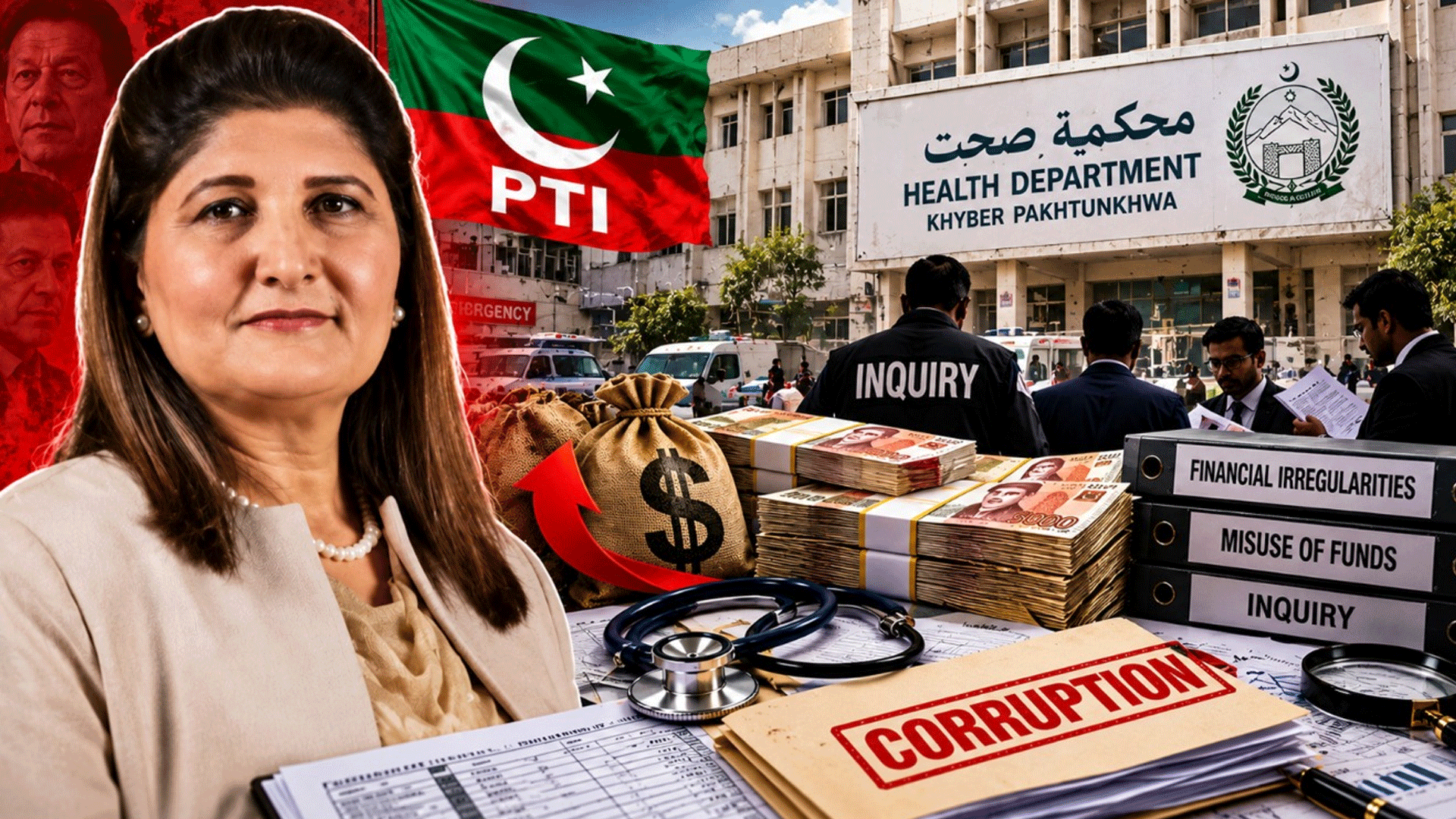 خیبرپختونخوا کے شعبہ صحت میں پی ٹی آئی حکومت کی اربوں روپے مالی بے ضابطگیوں پر مشیر صحت نگار جوہر کی سربراہی میں انکوائری شروع