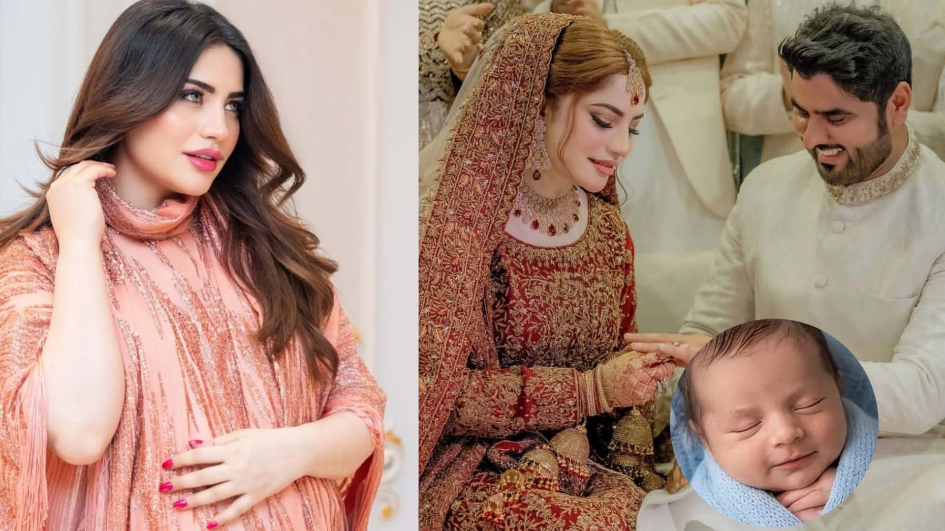 نیلم منیر کے گھر ننھے مہمان کی آمد؟ بیٹے کی پیدائش کی خبر سوشل میڈیا پر وائرل