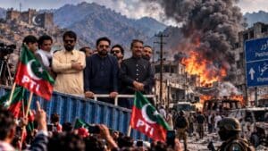 خیبرپختونخوا دہشت گردی کی آگ میں جل رہا،وزیراعلیٰ کنٹینر پرچڑھ کرانقلاب  کا خیالی پلائو پکانے لگے