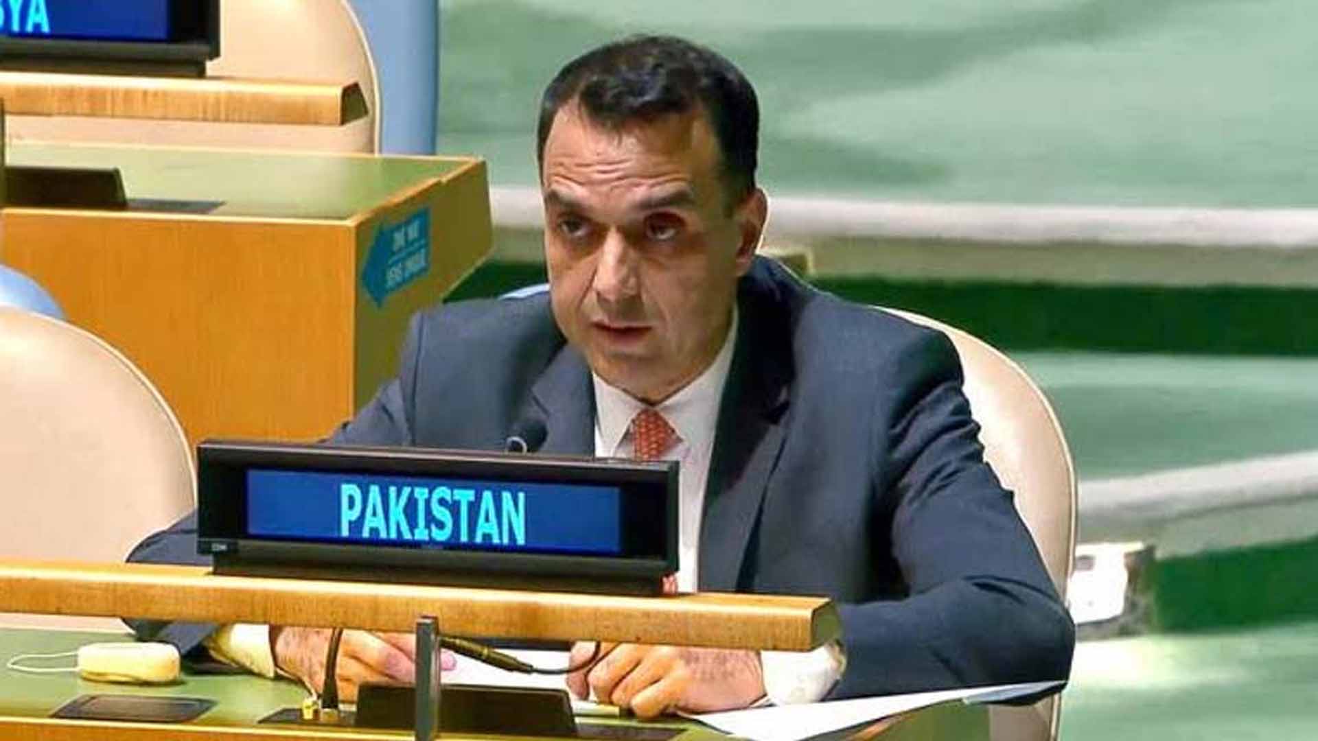 8 دہائیوں کا انتظار کب ختم ہوگا؟ پاکستان کا اقوام متحدہ میں کشمیریوں کے حقِ خودارادیت کا بھرپور دفاع
