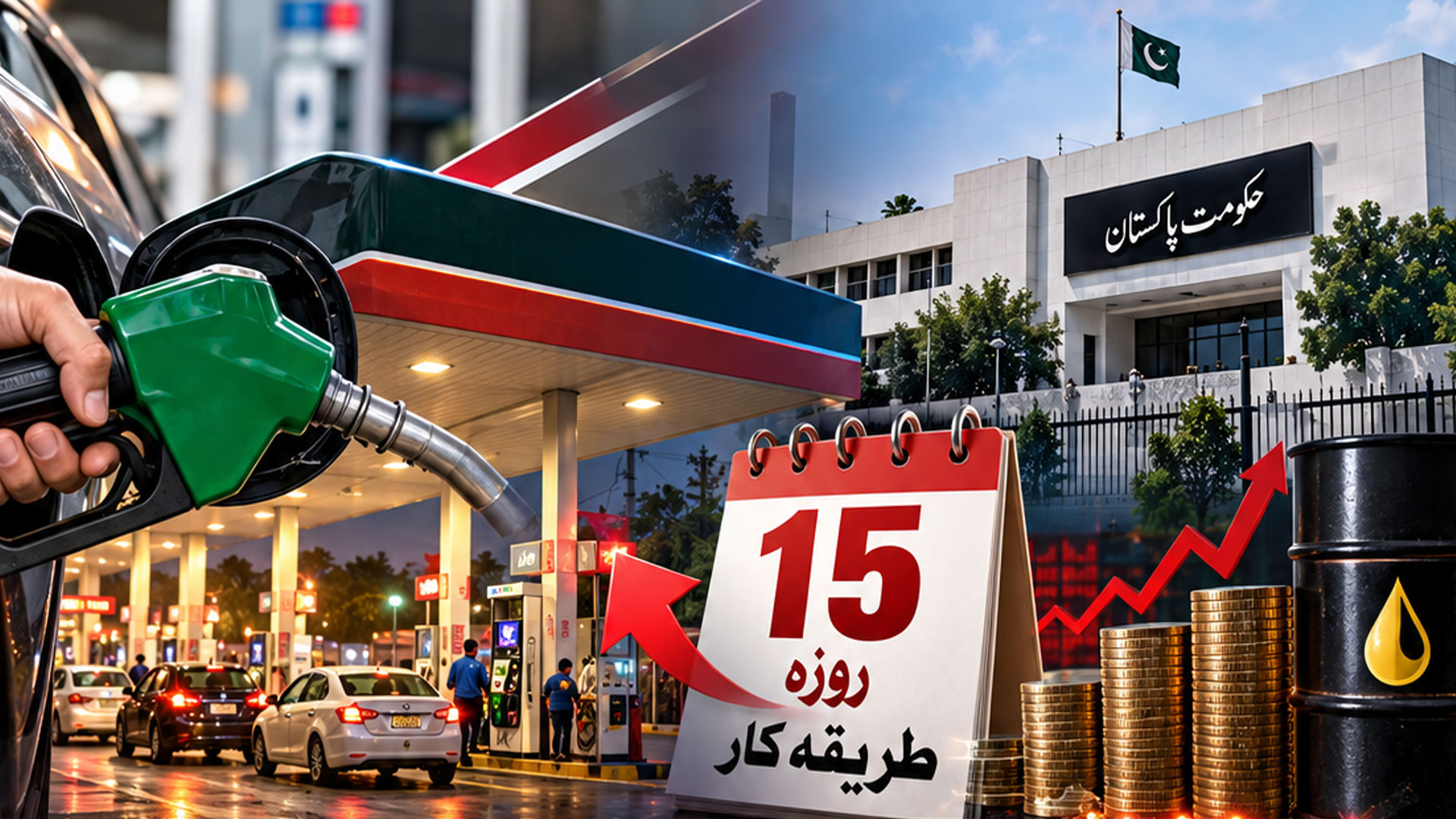 پیٹرولیم مصنوعات کی قیمتیں روزانہ تبدیل کرنے کا نظام ختم کرنے کی تیاری، حکومت کی 15 روزہ طریقہ کار اپنانے کے لیے اقدامات کی یقین دہانی