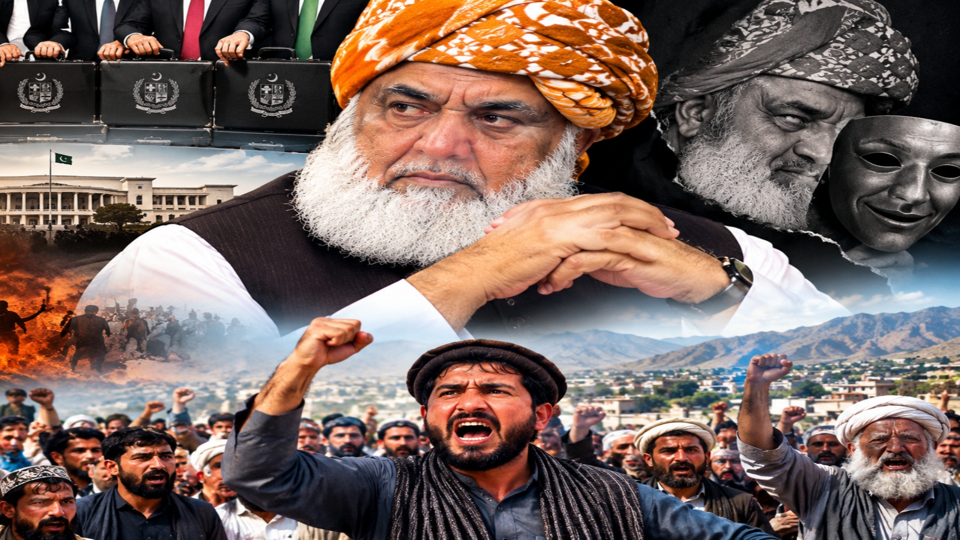 وزارتیں بیٹوں میں تقسیم اور اقتدار نہ ملے تو ریاست پر وار، بنوں کے عوام نے فضل الرحمان کا مکروہ کردار بے نقاب کردیا