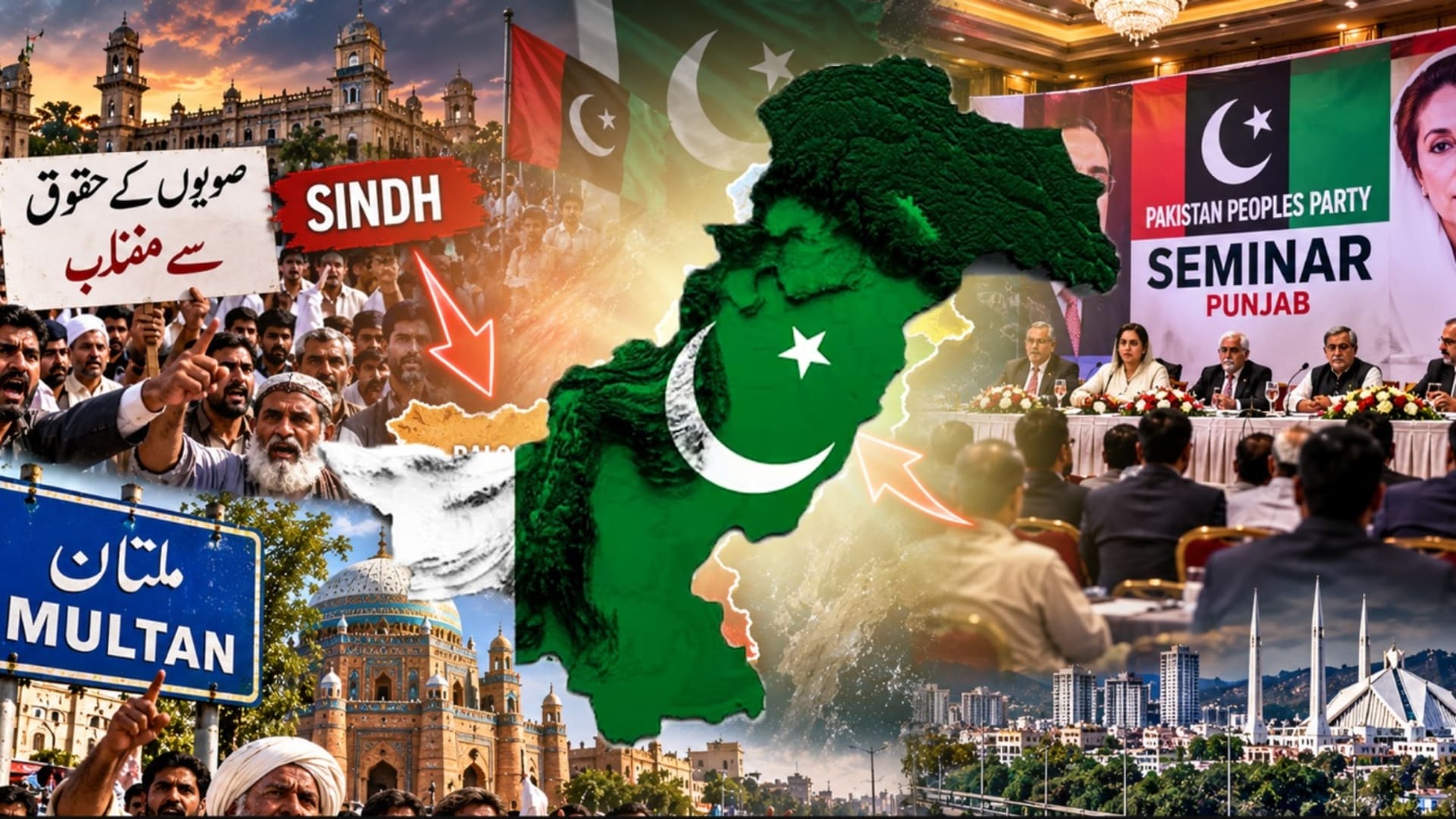 سندھ میں صوبوں کی مخالفت اور پنجاب میں سیمینارز ! پیپلز پارٹی کی دوغلی سیاست پر ملتان کے شہریوں کا سخت ردعمل