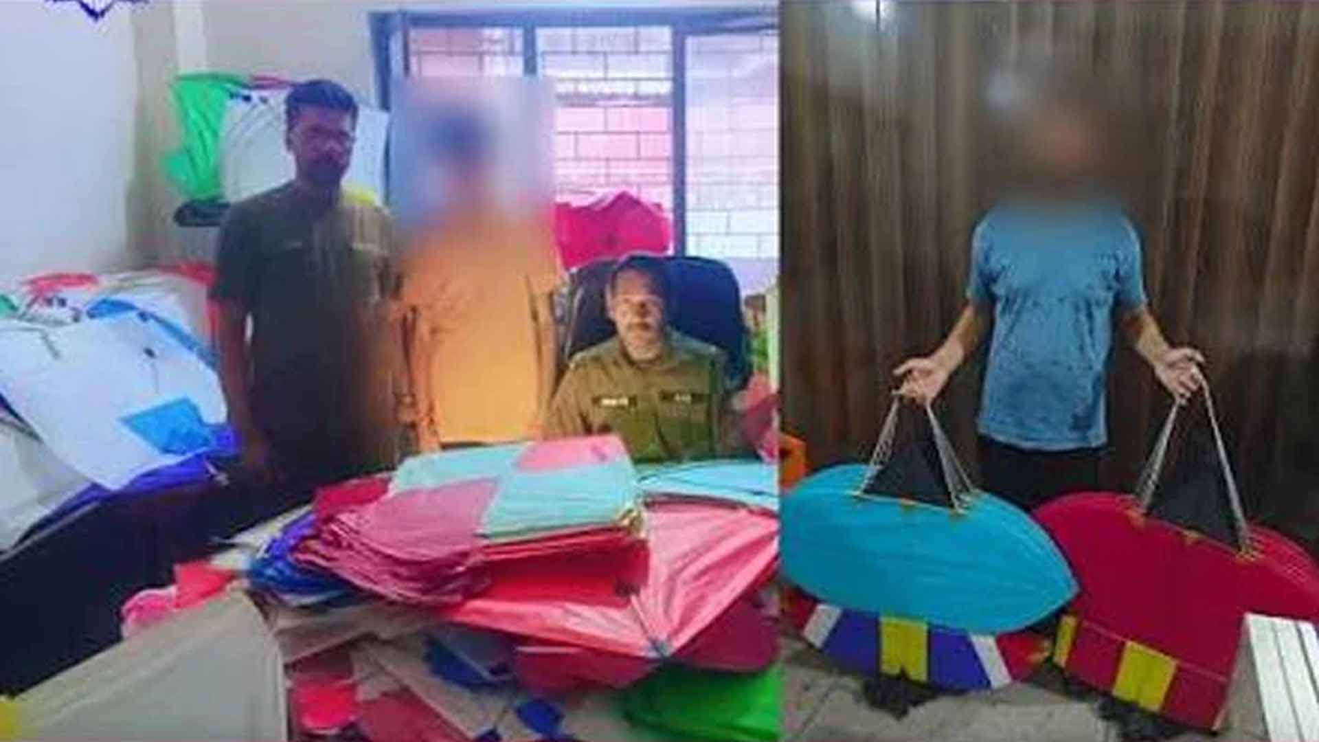 لاہور میں پتنگ فروشوں کے خلاف کریک ڈاؤن، 2 بڑے ڈیلر گرفتار