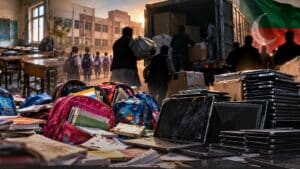 بچوں کے بستے، اساتذہ کے ٹیبلٹس بھی محفوظ نہ رہے، پی ٹی آئی نےکرپشن کی تمام حدیں پار کر لیں