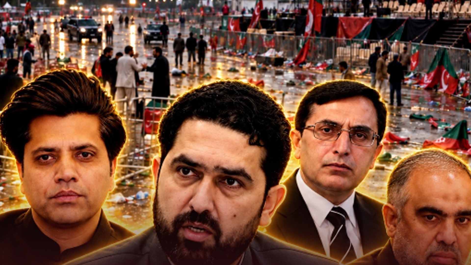 پی ٹی آئی لانگ مارچ کے بڑے دعوے ہوا میں اڑ گئے ، ڈرپوک قائدین، شرمناک چھوٹے قافلے، 50 ہزار کے ہدف پر 100، 200   کا ہجوم اور مقامی قیادت بندے نکالنے میں مکمل ناکام!