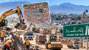 پشاور کے لوگوں کی قسمت بدلنے لگی، برسوں سے التوا کا شکار رنگ روڈ مسنگ منصوبے پر کام تیز کر دیا گیا ، 100 دن کا ہدف مقرر