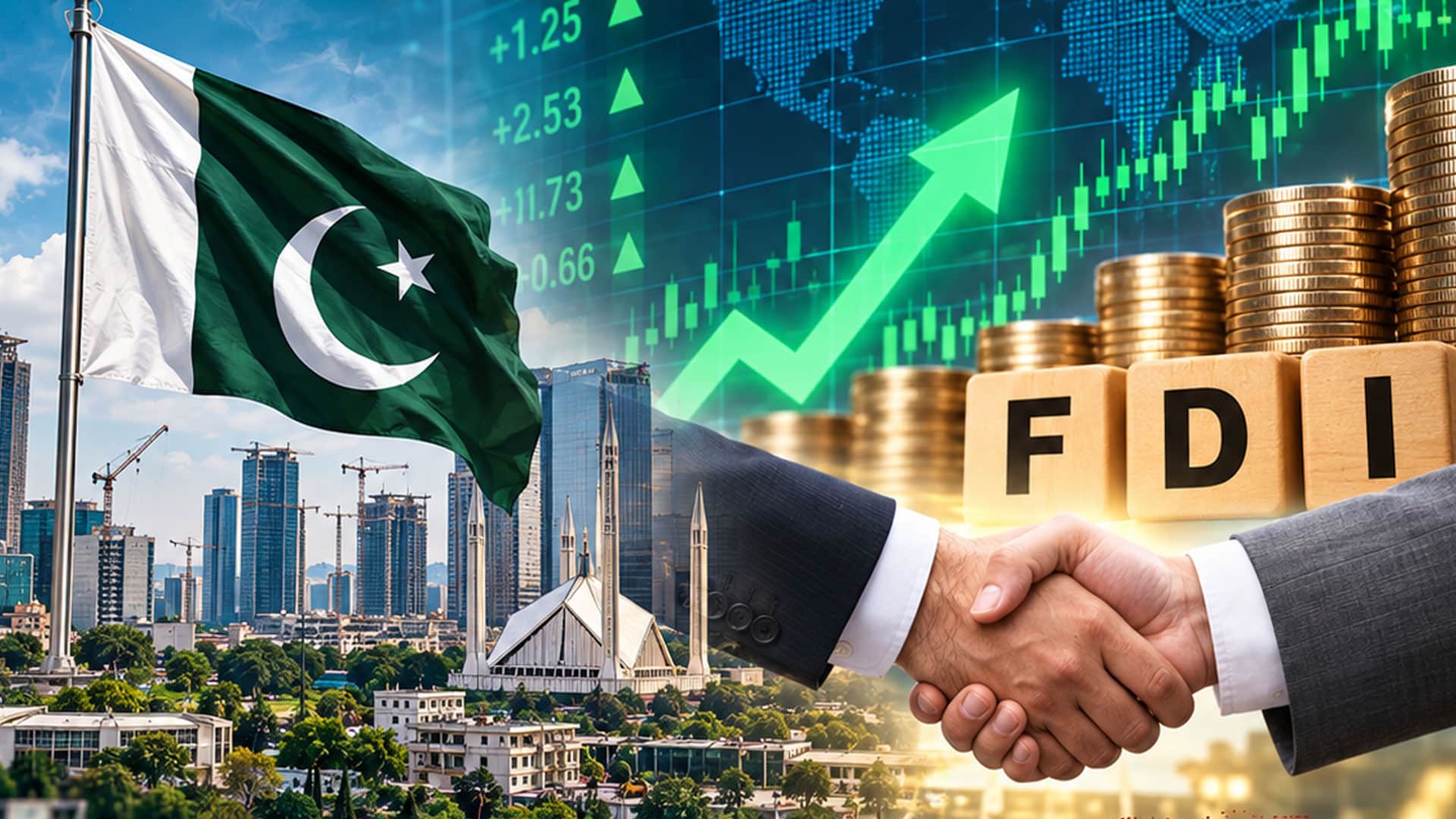 ملکی معیشت سے متعلق بڑی خوشخبری ،پاکستان میں غیر ملکی سرمایہ کاری کا نیا ریکارڈ بن گیا