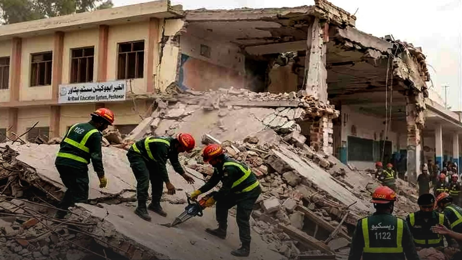 پشاور دیر کالونی اسکول سانحہ ! مالکان، شیئر ہولڈرز اور ٹھیکیدار کے خلاف مقدمہ  درج