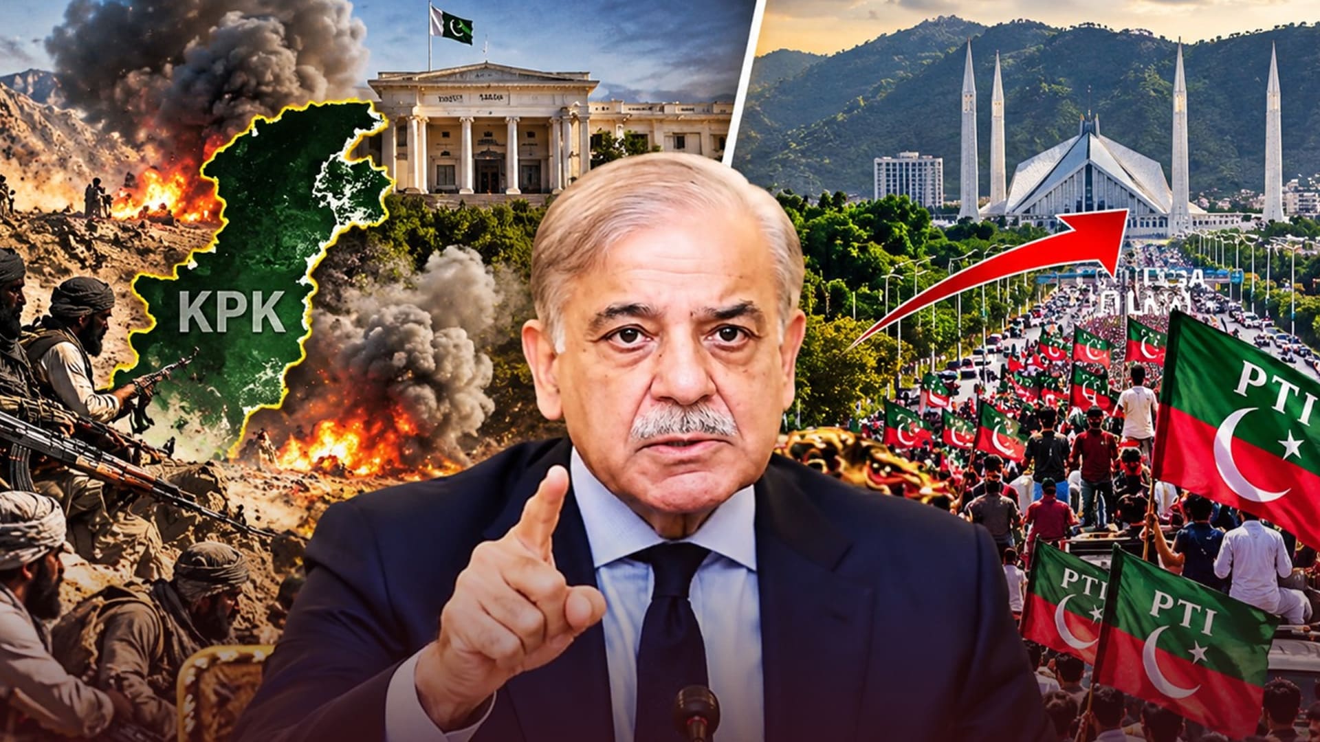 وزیراعظم شہباز شریف کا خیبرپختونخوا میں آئینی اقدام سے قبل پی ٹی آئی کو مذاکرات کا ایک اور موقع دینے کا فیصلہ