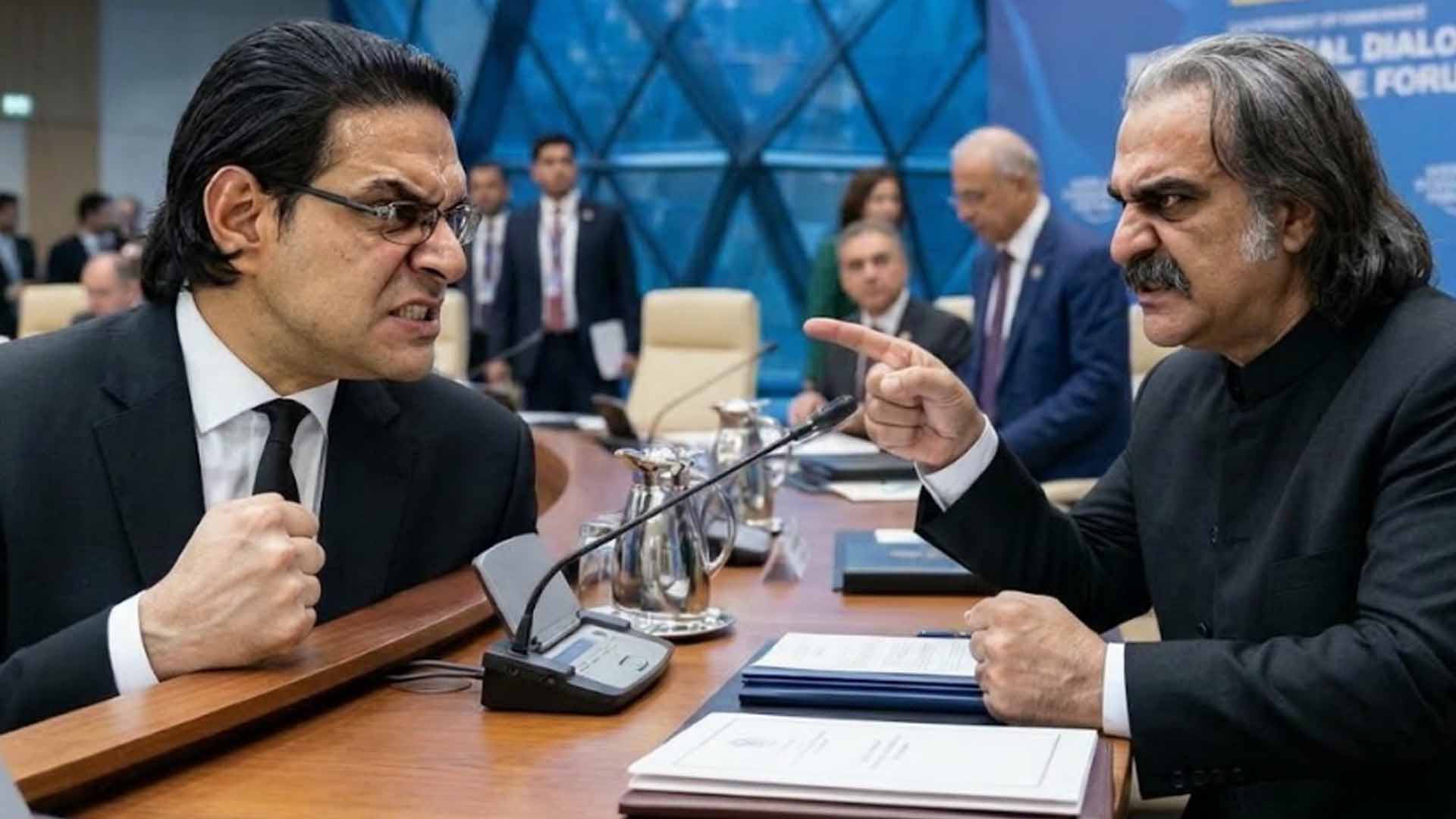 پی ٹی آئی کا شیرازہ بکھر گیاپارٹی کی تباہی کا ذمہ دار 8 کا ٹولہ ہے، سلمان اکرم راجہ معافی ما نگے، گنڈا پوربرس پڑے