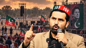 لاکھوں کے مجمع کا دعویٰ ٹھس، پی ٹی آئی کا لانگ مارچ ’کرک‘ میں بھی بری طرح فلاپ
