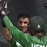 ایشین گیمز میں پاکستان چھا گیا، سیمی فائنل میں سفیان مقیم کی تباہ کن بولنگ، عبدالصمد کے کرارے چھکے، بنگلادیش کو 6 وکٹوں سے شکست