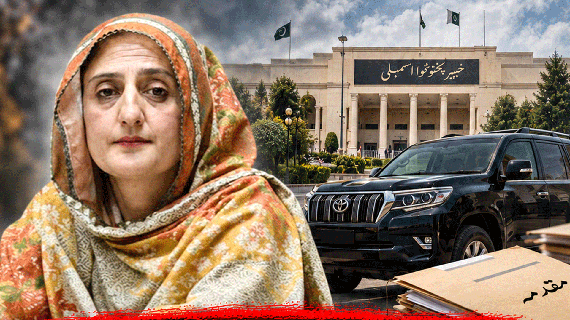 ڈپٹی اسپیکر خیبرپختونخوا اسمبلی ثریا بی بی کے خلاف سرکاری گاڑی واپس نہ کرنے پر مقدمہ درج
