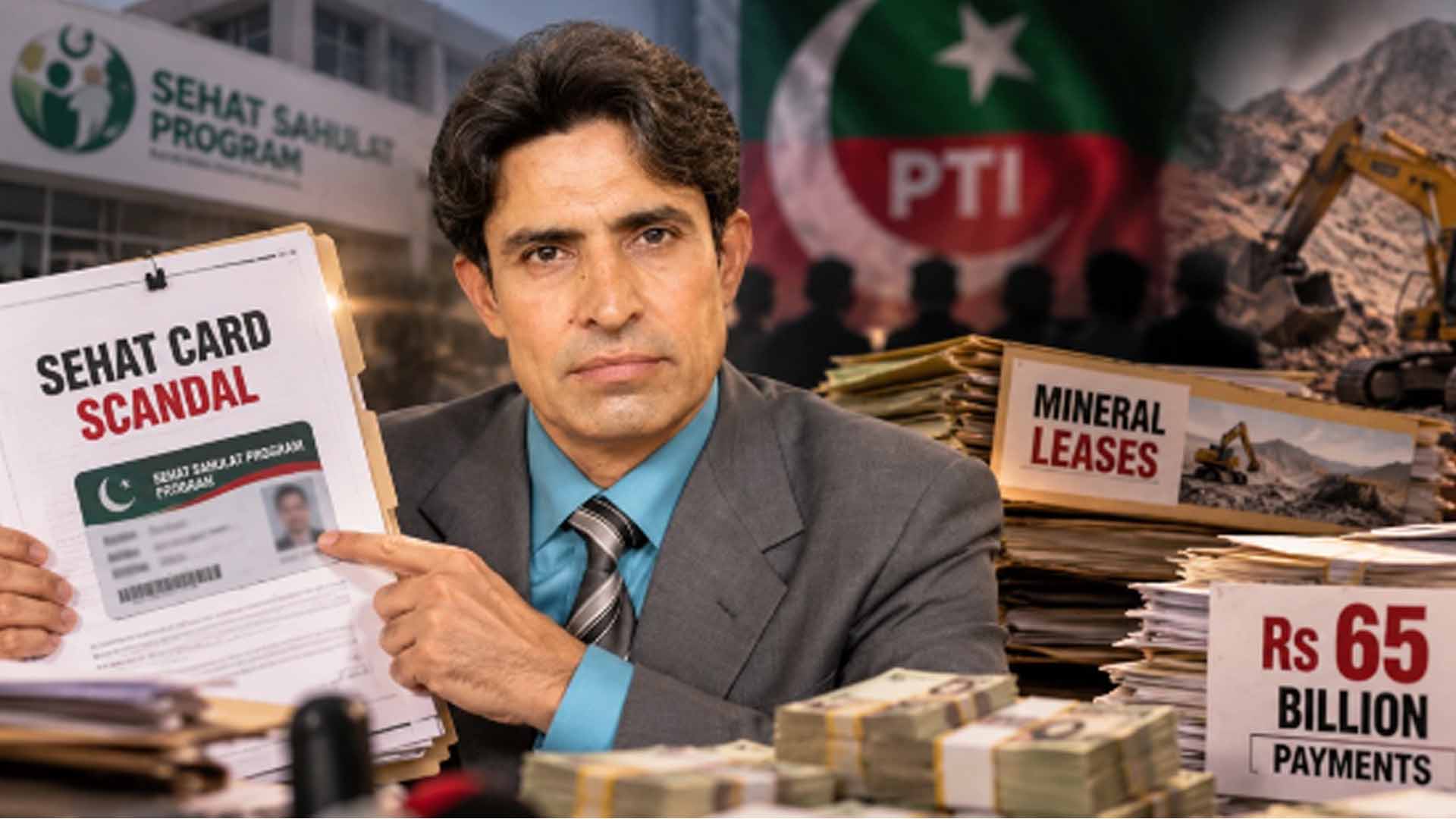 صحت کارڈ کرپشن، معدنیات کی لیزیں اور 65 ارب کی ادائیگیاں، طارق آفاق نے  پی ٹی آئی کا کچھا چٹھا کھول دیا