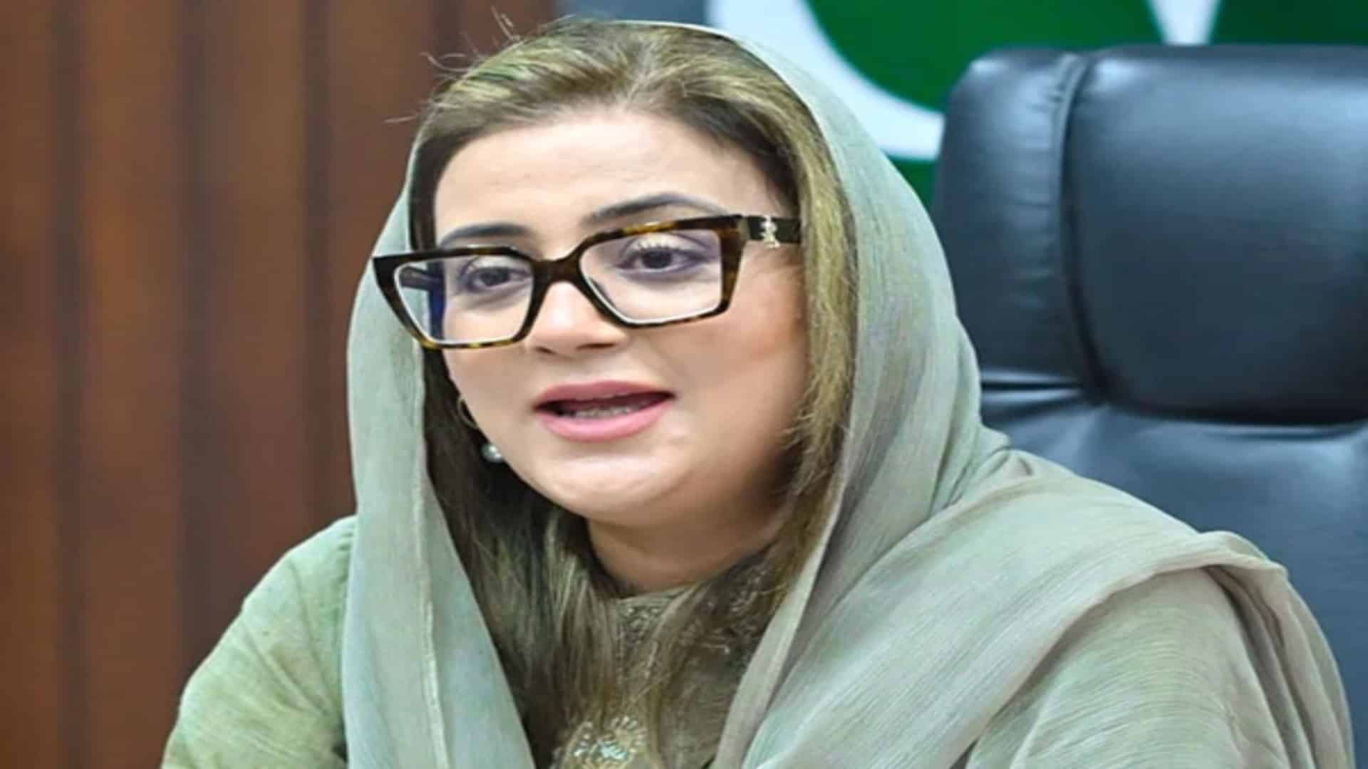 اپنی چھت اپنا گھر پروگرام ، عظمیٰ بخاری کا پی ٹی آئی کے  پراپیگنڈے پرکرارا جواب