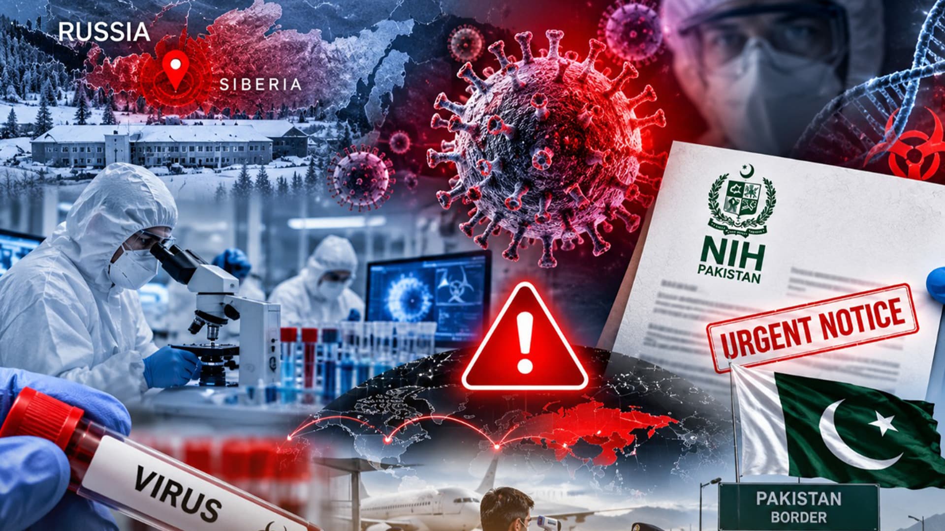 نمونیا یا طاعون وائرس، روس کے سائبیریا خطے میں لیبارٹری ورکر کی ہلاکت کے بعد پاکستان کے صحت کے اداروں کا فوری نوٹس، بارڈر الرٹ جاری