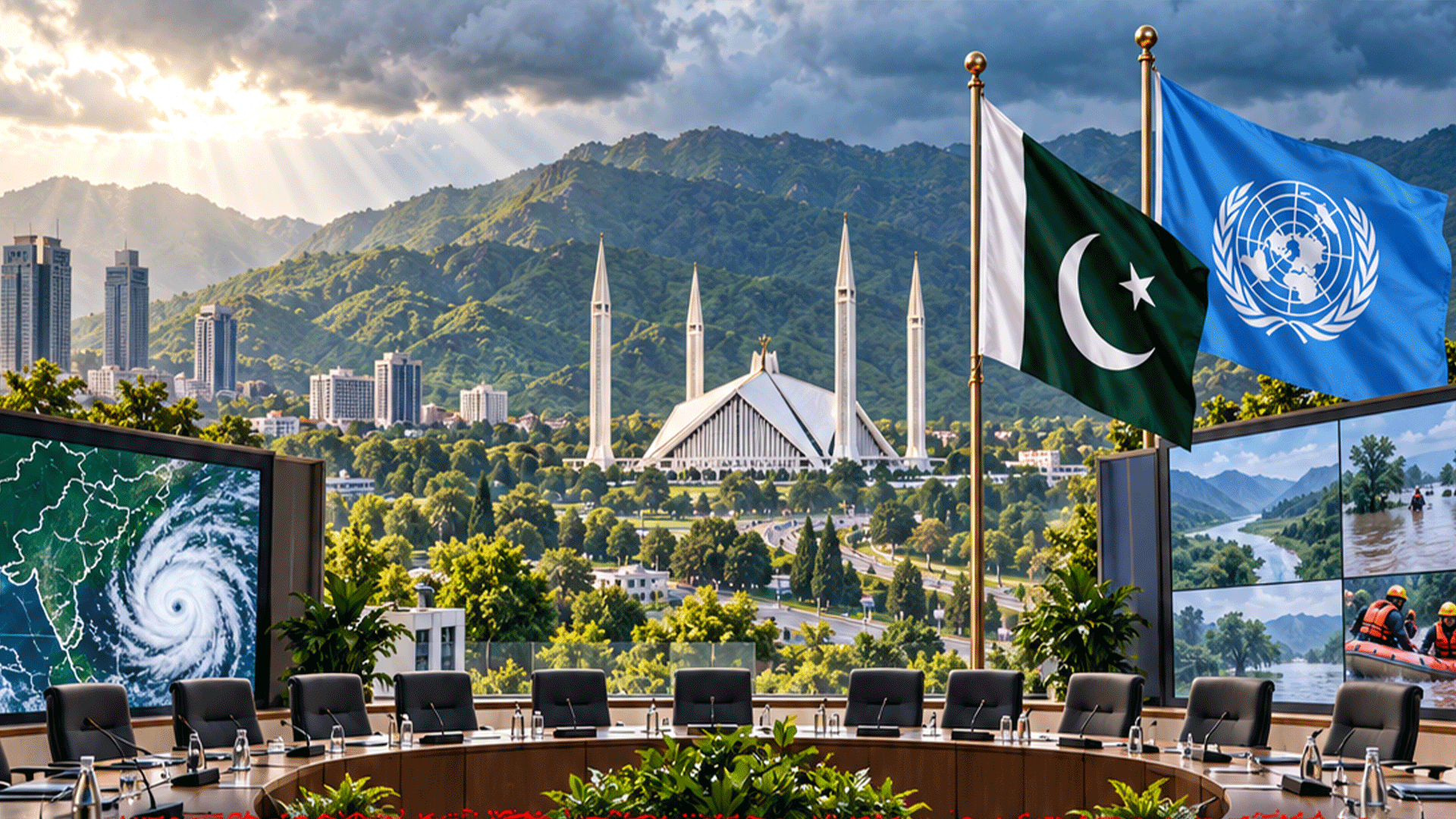 اقوام متحدہ اور پاکستان کے اشتراک سے اسلام آباد میں عالمی موسمیاتی کانفرنس کا انعقاد، آفات سے نمٹنے کی حکمت عملیوں پر غور کیا جائےگا