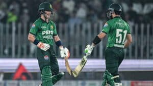 صاحبزادہ فرحان کی دھواں دار اننگز، پاکستان نے سری لنکا کو پہلے ٹی ٹوئنٹی میں شکست دیدی
