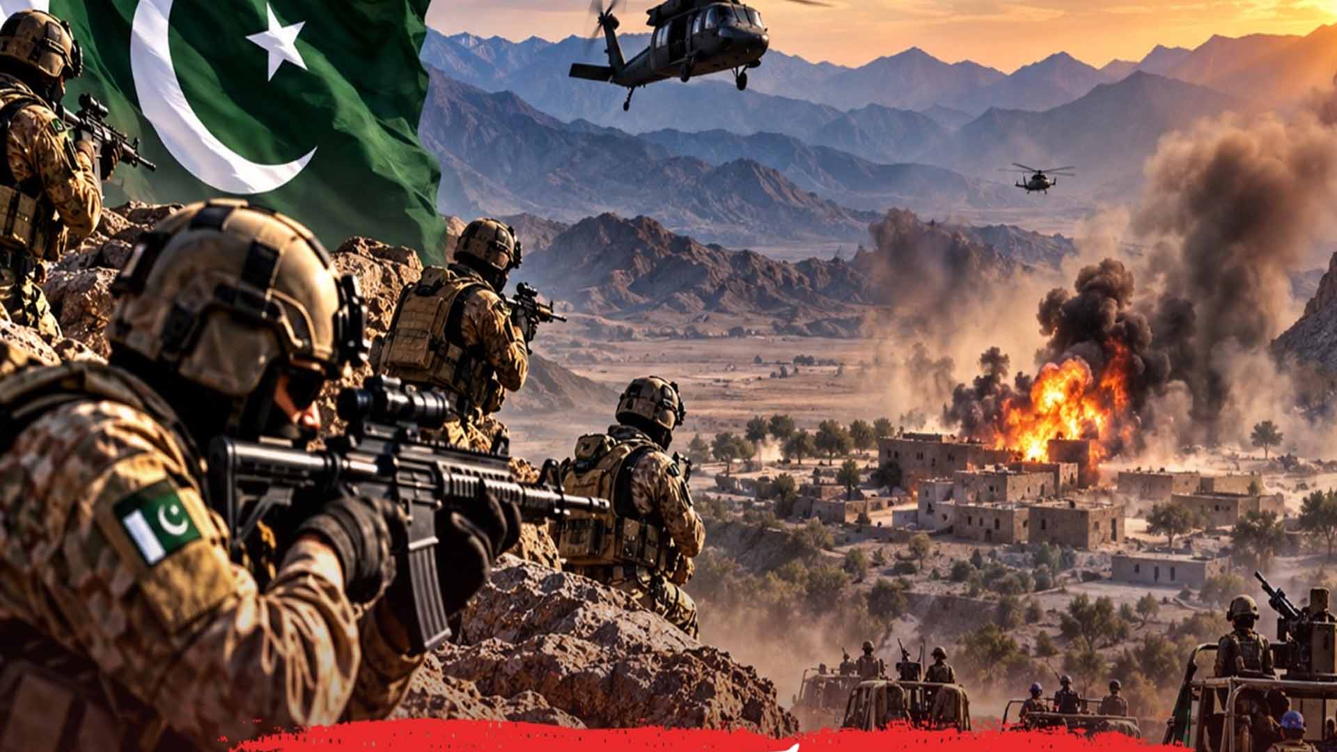 آپریشن ردالفتنہ III،  واشک میں پانچ دہشت گرد واصل جہنم، 4 زخمی